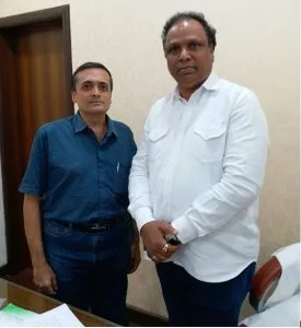 With Adv. Ashish Shelar MLA and Ex. Education Minister - Maharashtra