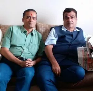 With Shri Nitin Gadkari ji Honorable Minister - Central Government