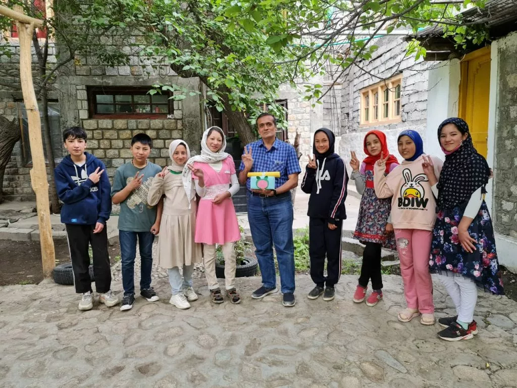 Greetings from Turtuk Valley School students